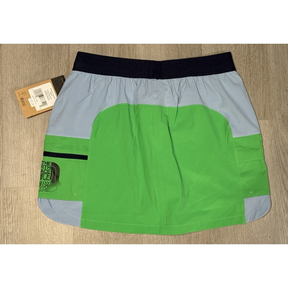 The North Face Trailwear Skort Women's Size Medium Steel Blue Breathable Stretch - Picture 12 of 15